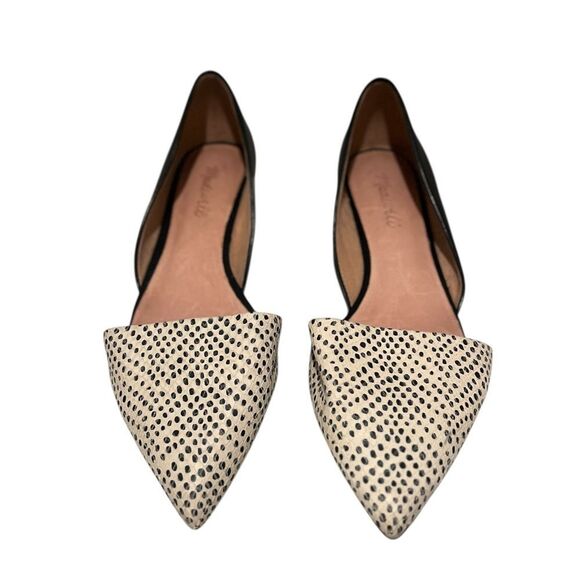 Madewell d’Orsay Pointed Toe Flats | Leather | Size 9 - Picture 3 of 9